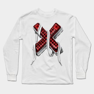 X letter Long Sleeve T-Shirt